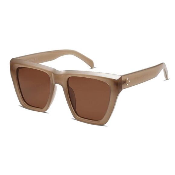Oversized Square Cat Eye Sunglasses